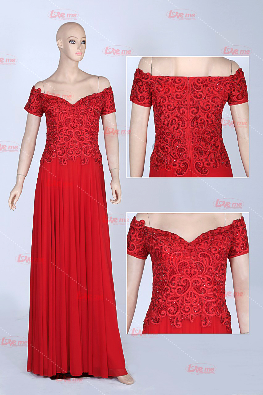 gaun pesta merah 32022 Sewa Jual Baju Gaun Pesta 